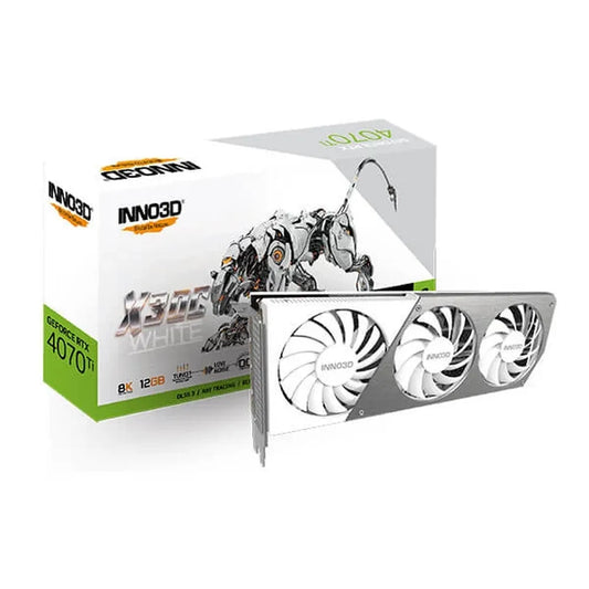 Inno3d GeForce RTX 4070 Ti X3 OC White Gaming Graphics Card