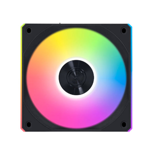 LIAN LI CL120 120mm ARGB Wireless Reverse Blade Cabinet Fan ( Black ) ( Triple Pack )