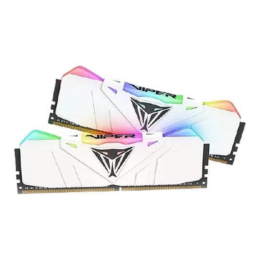 PATRIOT Viper RGB 16GB ( 8GBX2 ) 3200MHz DDR4 RAM ( White )