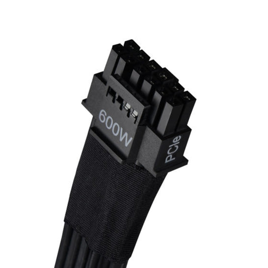 SILVERSTONE PP14-EPS 8 pin (PSU) to 12+4 Pin 12VHPWR PCIe Gen5 cable