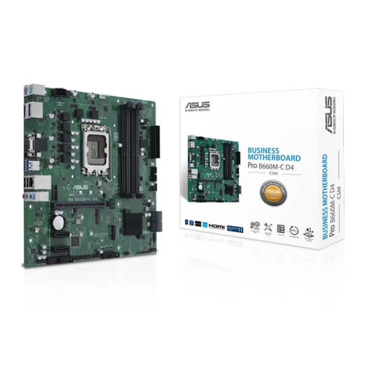 Asus Pro B660M-C D4-CSM Motherboard