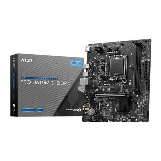     
MSI Pro H610M-S DDR4 Intel Motherboard