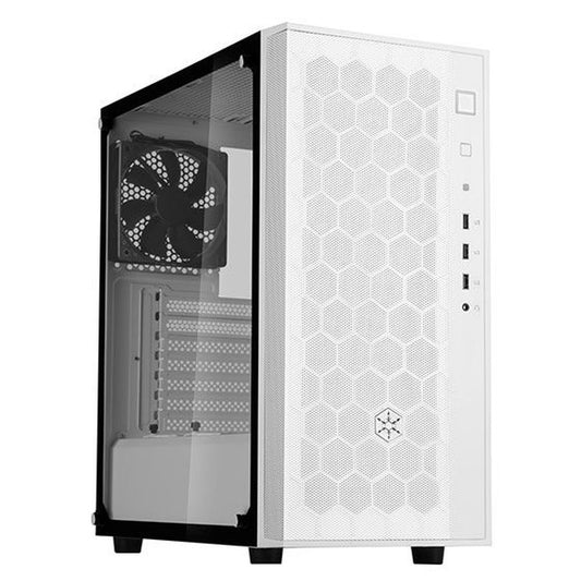 SILVERSTONE FARA R1 ATX Mid Tower Cabinet (SST-FAR1W-G) (White)