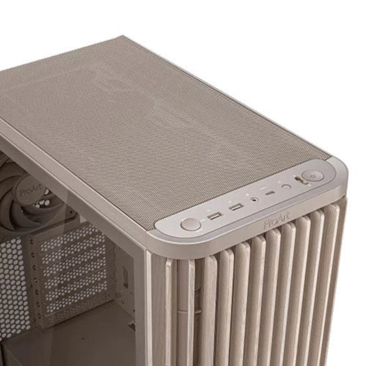 ASUS ProArt PA401 Wood Edition ATX Mid Tower Cabinet ( Beige )