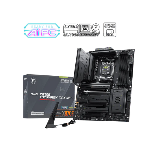 MSI MAG X870E Tomahawk Max Wifi7 DDR5 AMD Motherboard