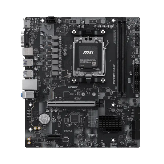 MSI PRO B850M-E EVO DDR5 AMD Motherboard