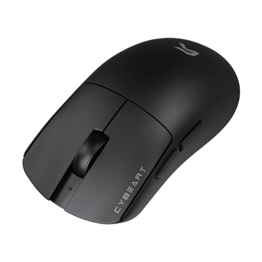 CYBEART Artemis 1K Wireless Tri Mode Ambidextrous Gaming Mouse ( Black ) ( 24000DPI / 5 Macro Buttons )