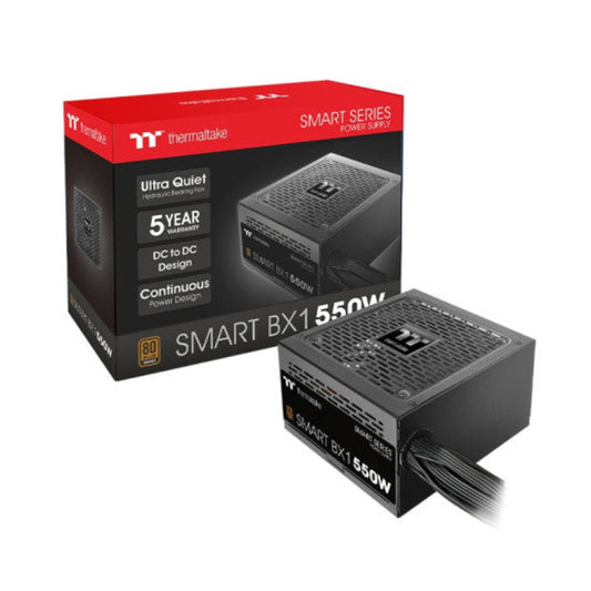 THERMALTAKE Smart BX1 550W 80 Plus Bronze Non Modular ATX 2.0 Power Supply ( 550W ) ( DC To DC Version )