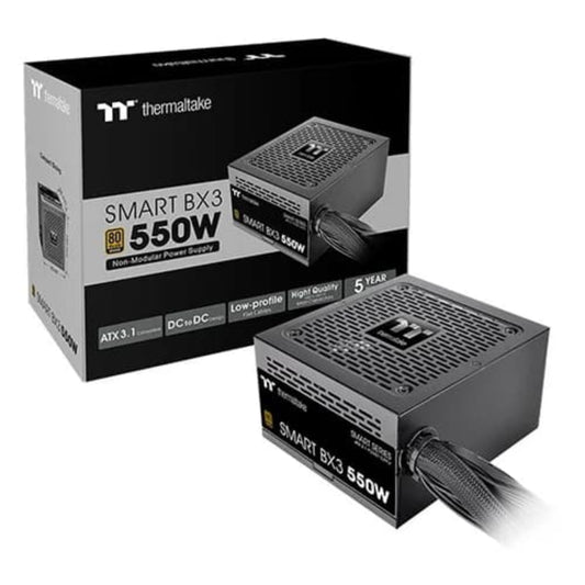 THERMALTAKE Smart BX3 550W 80+ Bronze Non Modular ATX 3.1 Power Supply (550 W)
