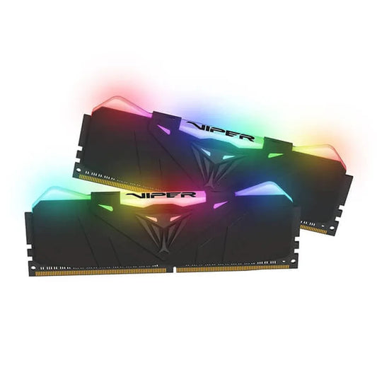 PATRIOT Viper RGB 16GB ( 8GBX2 ) 3200MHz DDR4 RAM ( Black )