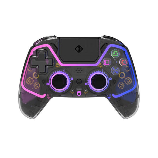 COSMIC BYTE Quantum Dual Mode Wireless Controller for PS4,PC ( Transparent Black )