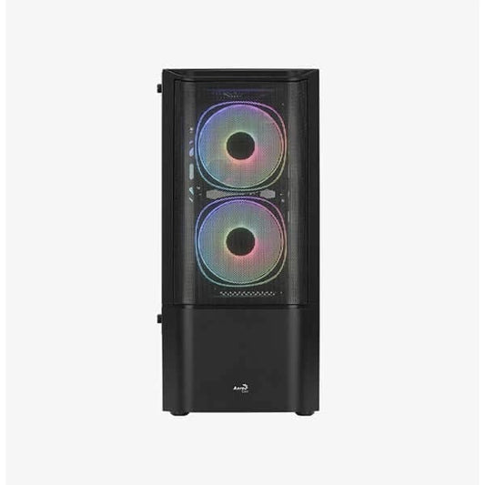 AEROCOOL Quantum Mesh RGB ATX Mid Tower Cabinet (Black)