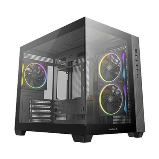 DEEPCOOL CG330 3F ARGB MATX MId Tower Cabinet ( Black )