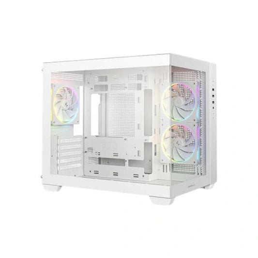 DEEPCOOL CG330 3F ARGB MATX Mid Tower Cabinet ( White )