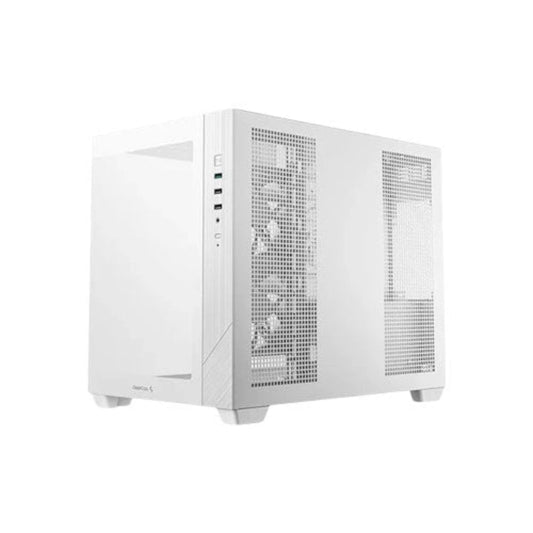 DEEPCOOL CG330 3F ARGB MATX Mid Tower Cabinet ( White )