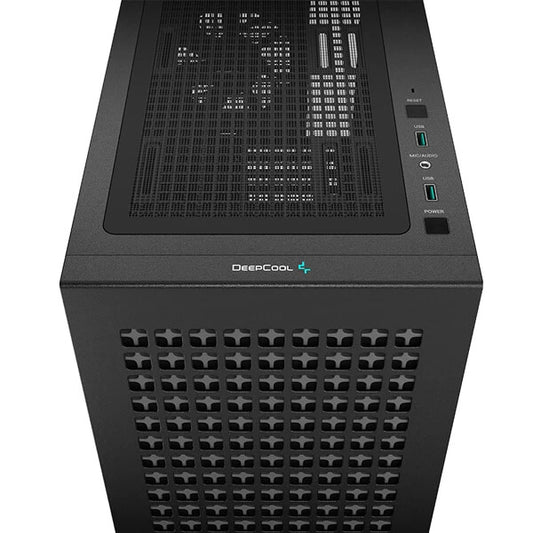 DEEPCOOL CH370 MATX Mini Tower Cabinet (Black)