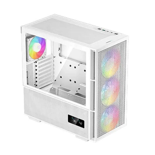 DEEPCOOL CH560 Digital Mesh ARGB EATX Mid Tower Cabinet (White)