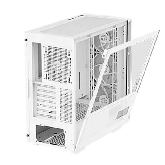 DEEPCOOL CH560 Digital Mesh ARGB EATX Mid Tower Cabinet (White)