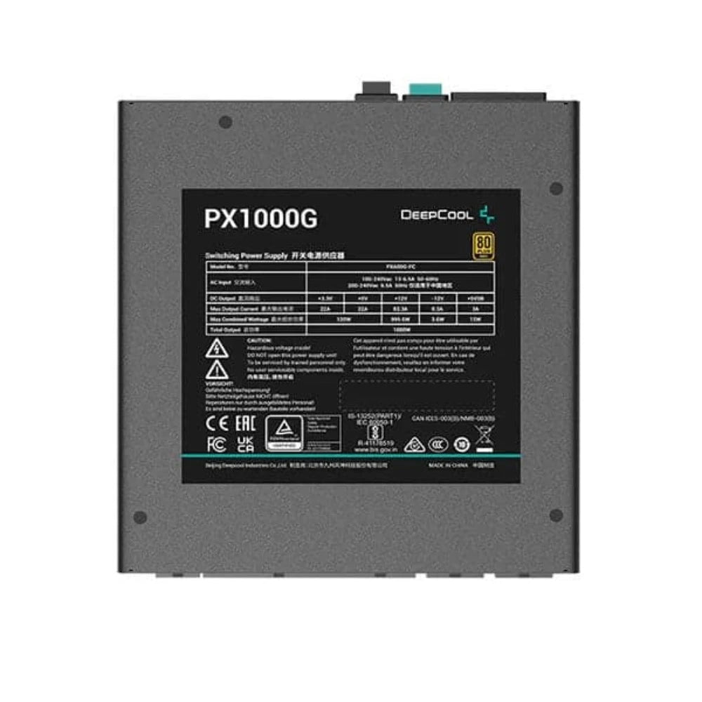 新品DEEPCOOL PX1000G(ATX3.0 1000w 80+GOLD) PX1000G - DeepCool