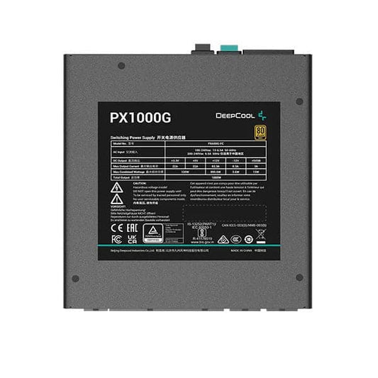 Deepcool PX1000G ATX 3.0 80+ Gold Fully Modular Power Supply (1000 W)