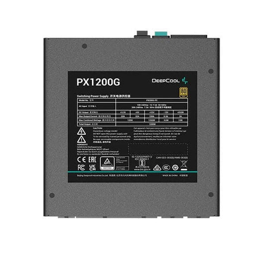 DeepCool PX1200G 1200W 80+ Gold Fully Modular Power Supply (1200W)