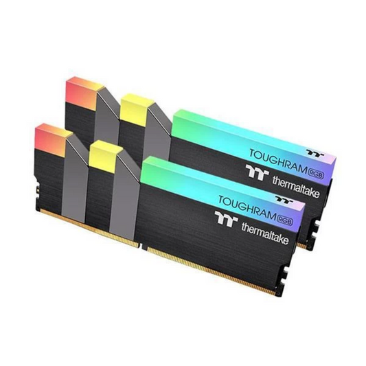 THERMALTAKE Toughram RGB 32GB ( 16GBx2 ) 3600MHz DDR5 RAM ( Black ) ( CL18 )