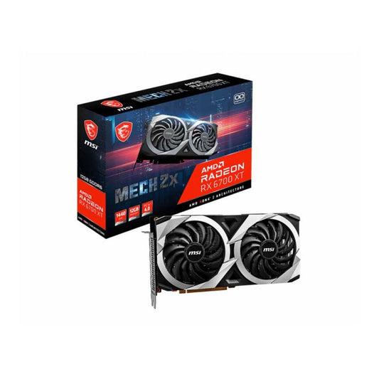 MSI Radeon RX 6700 XT Mech 2X OC 12GB AMD Graphic Card