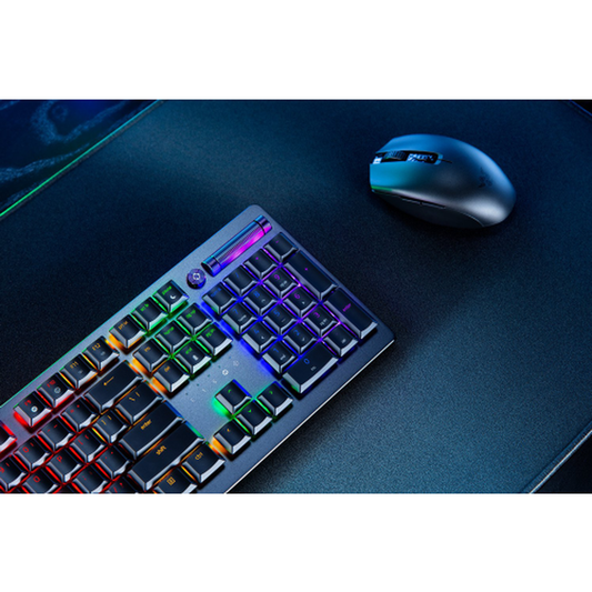 RAZER DeathStalker V2 Pro Optical Full Size Wireless Gaming Keyboard ( Black ) ( Mechanical ) ( Clicky Purple Switch ) RZ03-04361800-R3M1