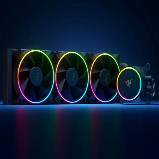 Razer Hanbo Chroma RGB AIO 360mm Liquid Cooler (Black)– EliteHubs