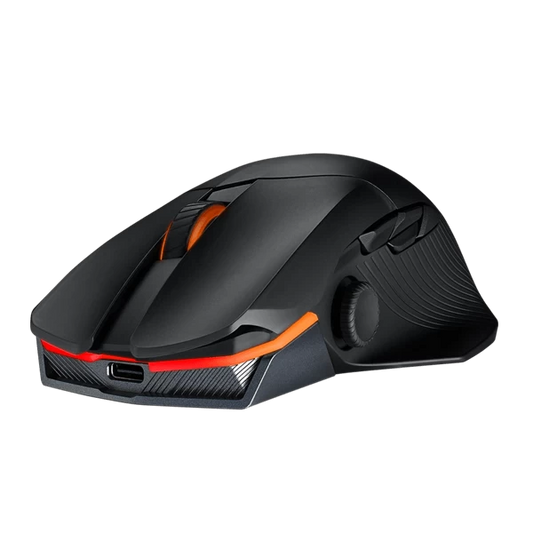 ASUS ROG Chakram X Origin Wireless + Bluetooth Ergonomic RGB Gaming Mouse ( ROG-CHAKRAM-X-ORIGIN ) ( 36000DPI / 11 Macro Buttons ) ( Black )