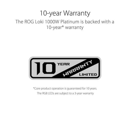 Asus ROG Loki SFX-L 1000W ATX 3.0 80+ Platinum Fully Modular Power Supply (1000 W)