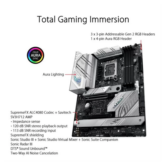 ASUS ROG Strix B760-A Gaming Wifi DDR5 Intel Motherboard