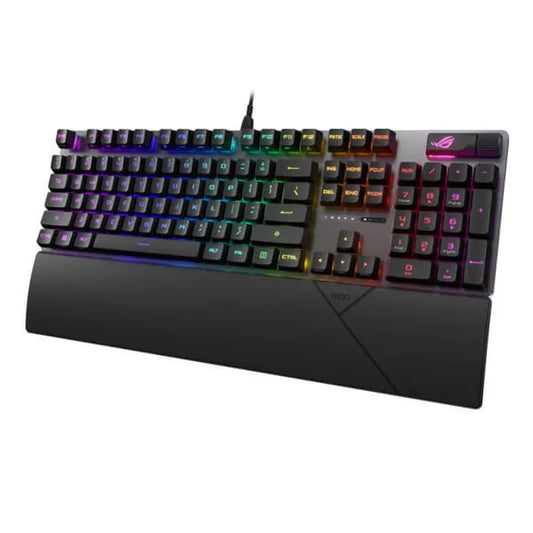 ASUS ROG Strix Scope II RX Wired Mechanical Gaming Keyboard (Red Switches) ( Black )