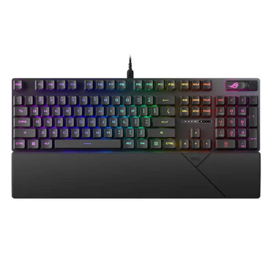 ASUS ROG Strix Scope II RX Wired Mechanical Gaming Keyboard (Red Switches) ( Black )