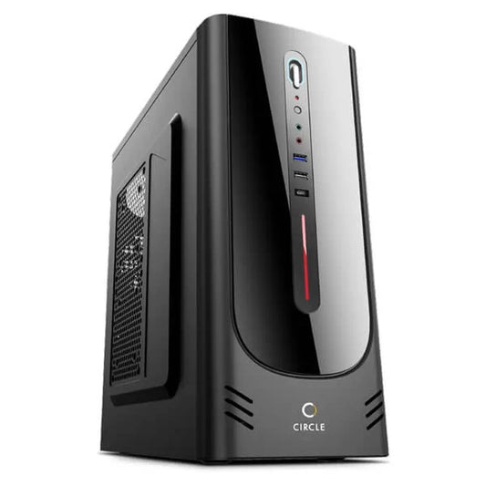 CIRCLE Royale 3.0 ATX Mid Tower Cabinet (Black)