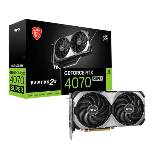 MSI GeForce RTX 4070 Super Ventus 2X 12GB Nvidia Graphic Card