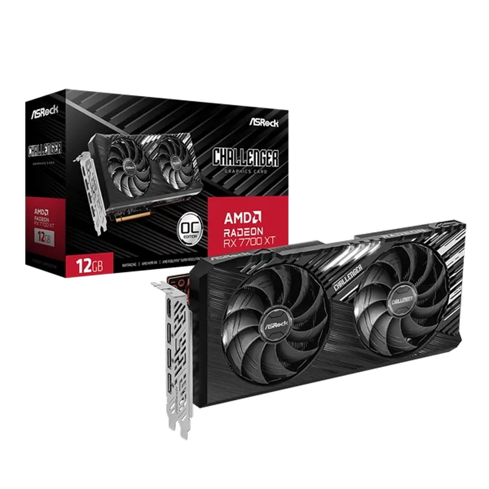 Buy ASRock AMD Radeon RX 7600 XT Challenger OC 16GB