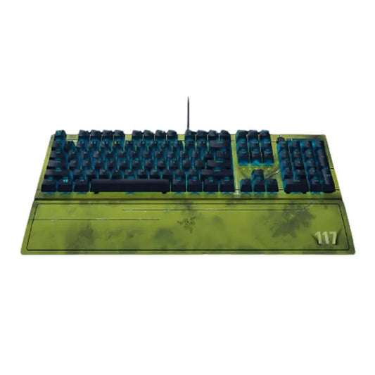 RAZER BlackWidow V3 HALO Infinite Edition Full Size Mechanical Wired Gaming Keyboard (Green) (Green Switches) (RZ03-03542600-R3M1)