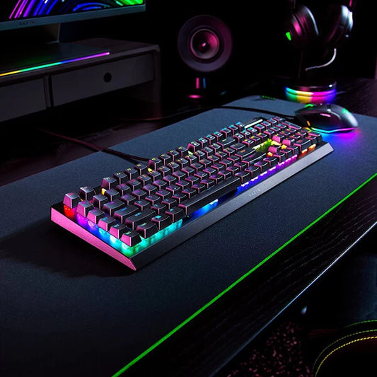 Razer BlackWidow V4 X Mechanical Gaming Keyboard (Green Switches)