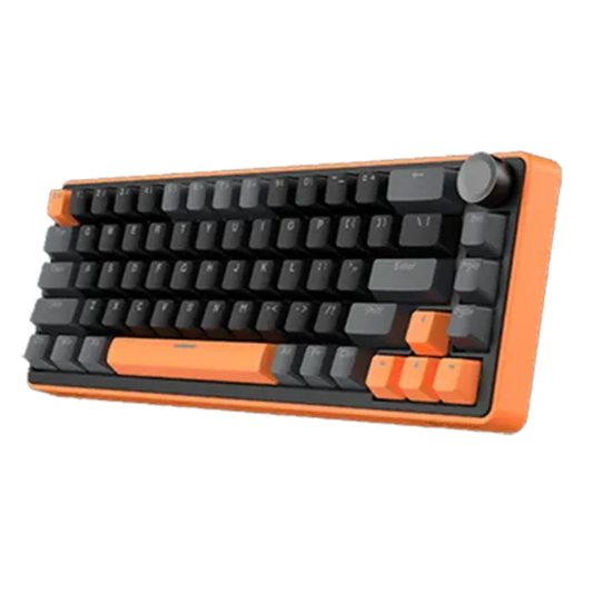 KARNAGE Sentinel 65% Wired Mechanical RGB Wireless Gaming Keyboard ( Orange / Black ) ( Red Switches ) ( EVM-WDK-513-OB )