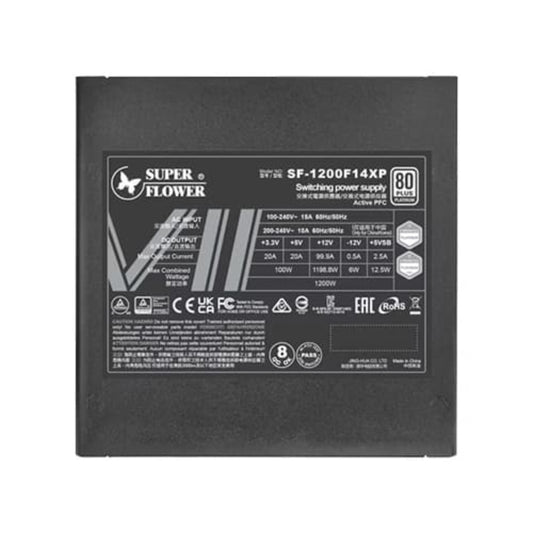 SUPER FLOWER Leadex VII Pro 80+ Platinum 1200W ATX 3.1 Fully Modular Power Supply ( Black ) ( 1200W )