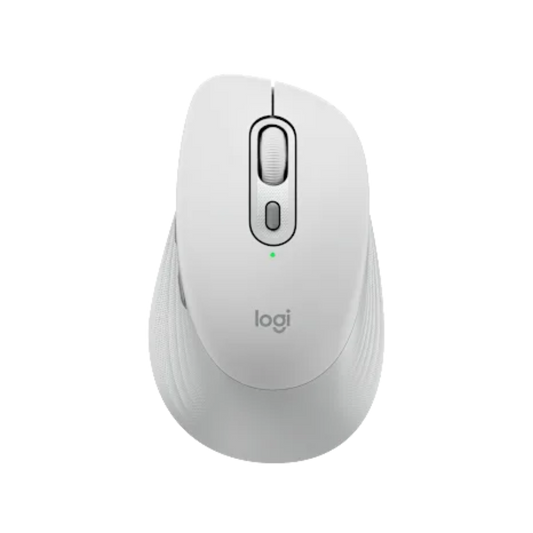 LOGITECH M840L Wireless Ergonomic Gaming Mouse ( 910-007736 ) ( 4000DPI / 4 Macro Buttions ) ( Off White )