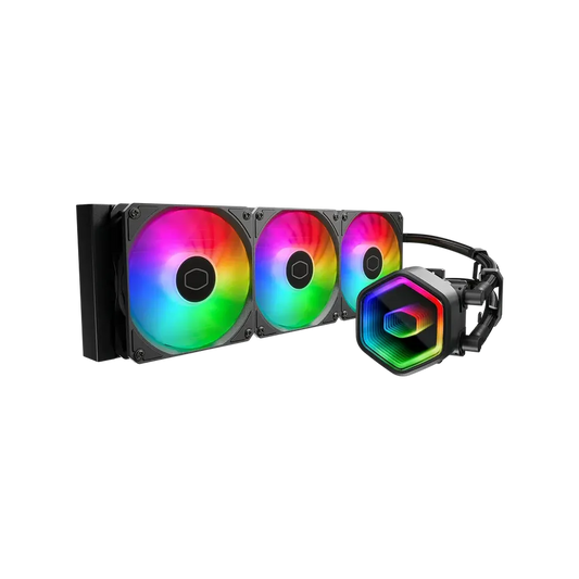 COOLER MASTER MasterLiquid Core ll Series 360 ARGB 360mm CPU Liquid Cooler( Black )