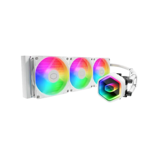 Cooler Master MasterLiquid ML360 Core II ARGB 360mm CPU Liquid Cooler ( White ) [ ML360 Core 2 ]