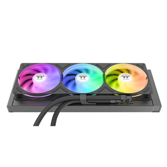 THERMALTAKE ST360 Ultra ARGB 360M CPU Liquid Cooler ( Black ) ( With 7 inch LCD Display )