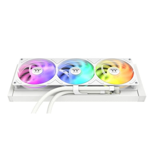 THERMALTAKE ST360 Ultra ARGB 360M CPU Liquid Cooler ( White ) ( With 7 inch LCD Display )