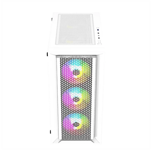 ANT ESPORTS SX7 ARGB ATX Mid Tower Cabinet (White)