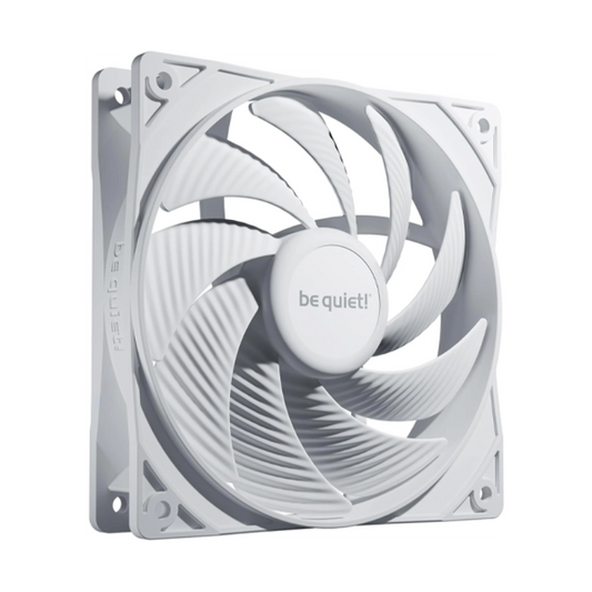 BE QUIET Pure Wings 3 120mm Non-RGB PWM High Speed Cabinet Fan ( White ) ( Single Pack )