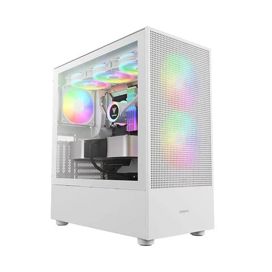 GAMDIAS Talos E3 Mesh Elite ARGB EATX Mid Tower Cabinet ( White )