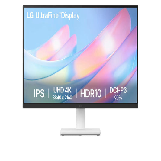 LG UltraFine 27US500-W 27 Inch 4K UHD 60Hz IPS Panel 90% SRGB 5MS Business Monitor